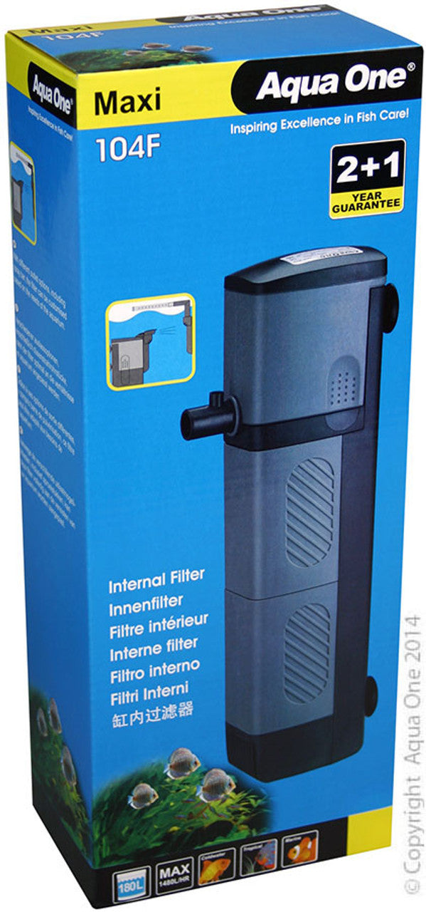 Aqua One 104F Maxi Internal Filter 1480L/h