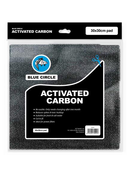 Blue Circle Filter Pad Activated Carbon 30x30x2cm