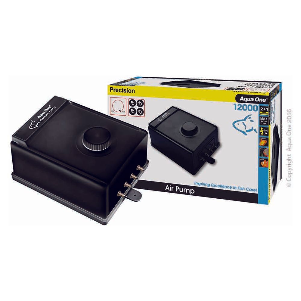 Aqua One Precision 12000 Airpump 4 Outlet 200 L/hr