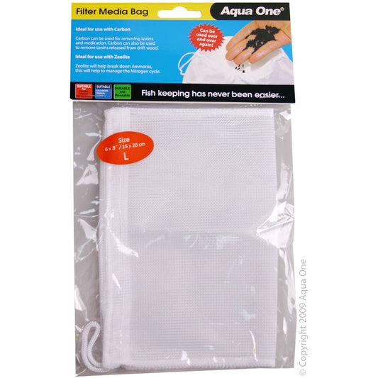 Aqua One Filter Media Net Bag 15x20cm (Large)