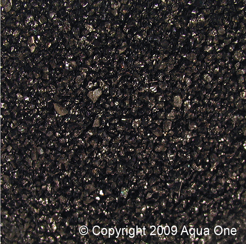 Aqua One Gravel - Black Silica 5kg (1mm)