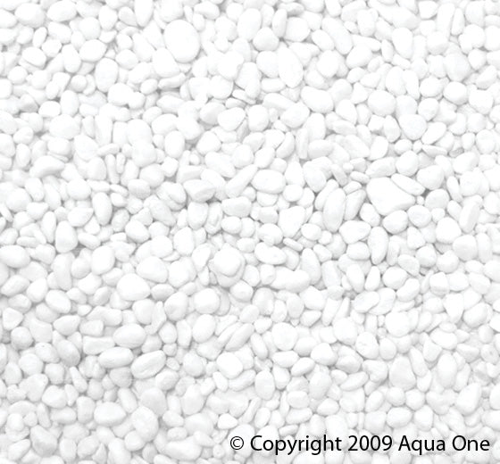 Aqua One Gravel - White 5kg (7mm)