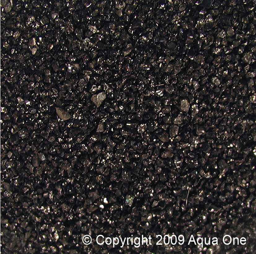Aqua One Gravel - Black Silica 2kg (1mm)