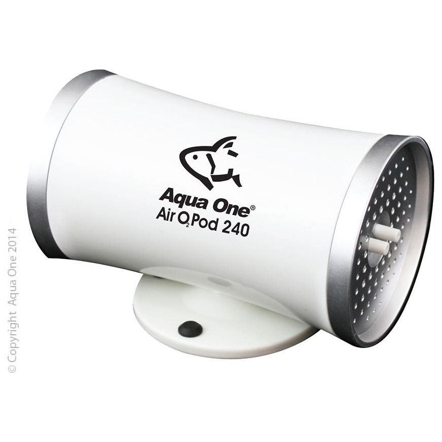 Aqua One AirO2Pod 240 Air Pump 2 X 120l/hr