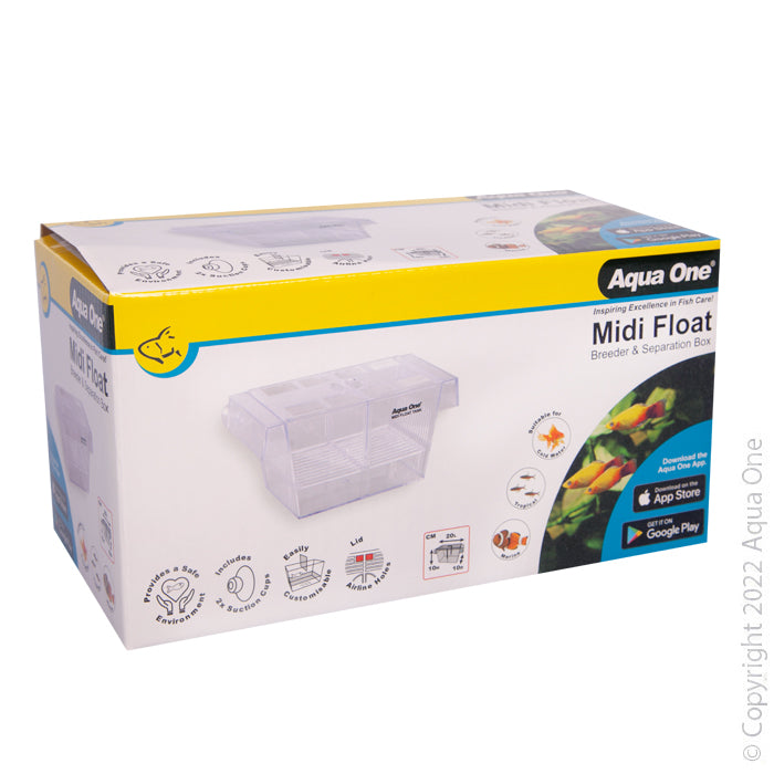 AquaOne Guppy Breeding Tank Midi Float