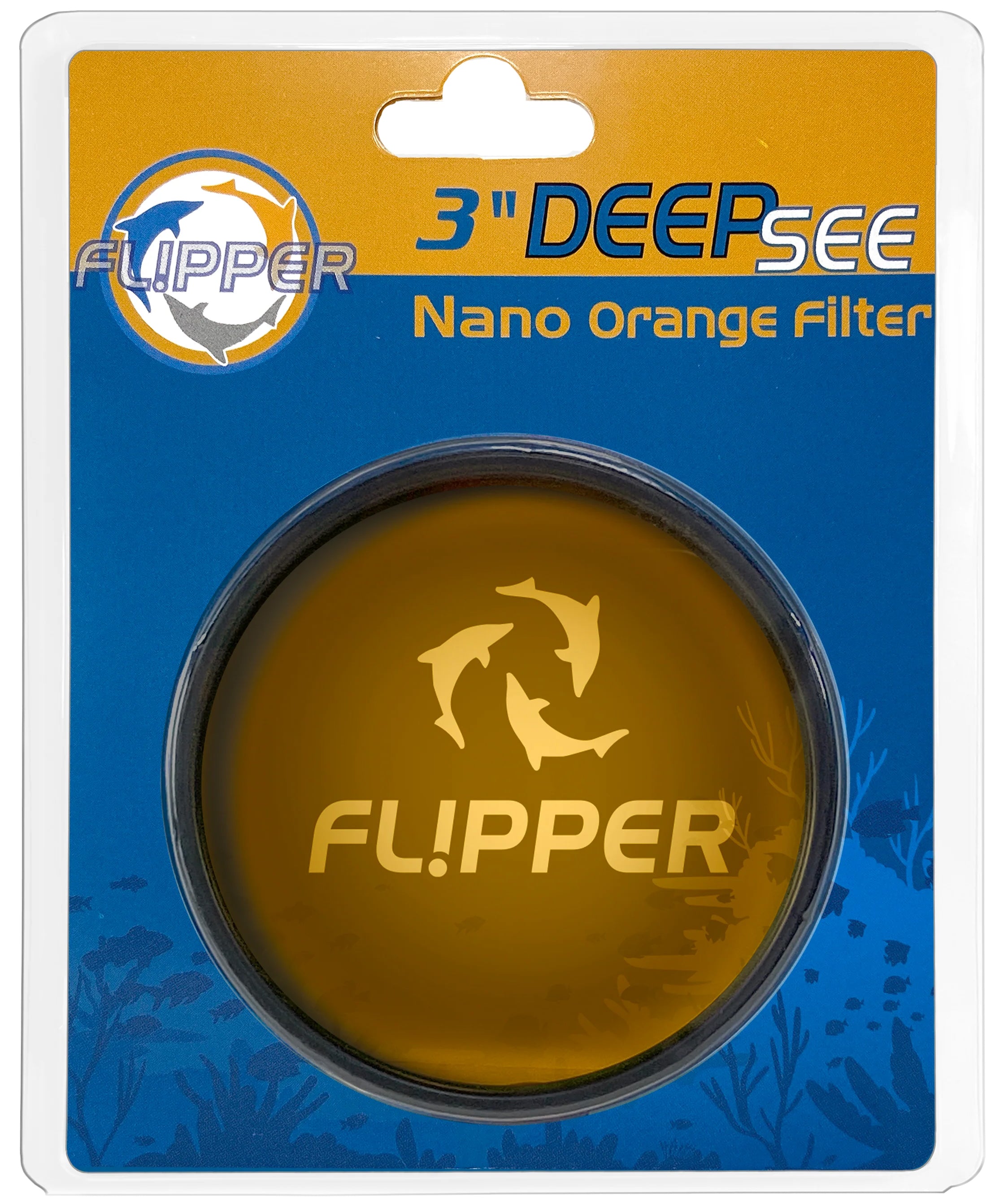 Flipper Deepsee Nano Orange Lens Filter 7.5cm