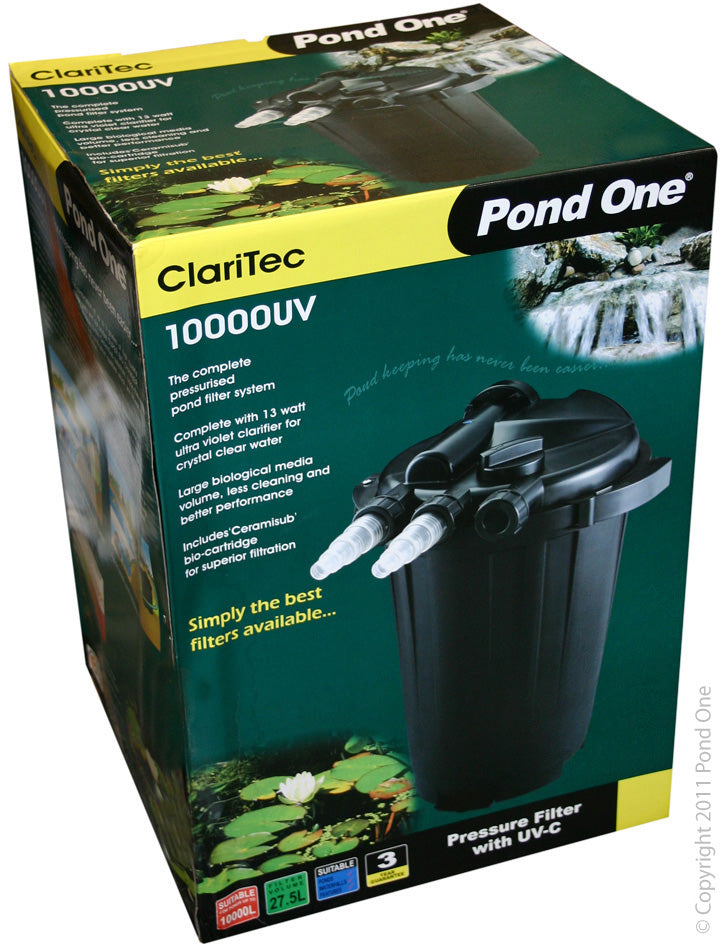 Pond One ClariTec UV-C Pressurised Filter