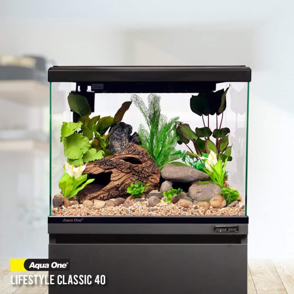 LifeStyle Classic 40 Aquarium 45cm Satin Black