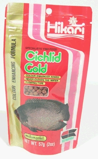 Hikari Cichlid Gold Medium Pellet 57gm Floating