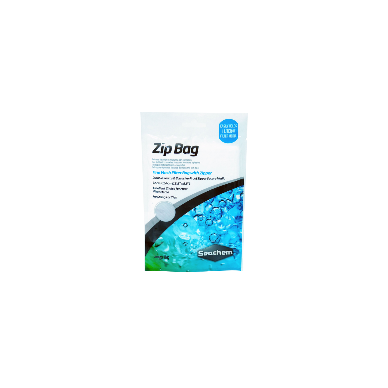 Zip Bag fine mesh - 32x14cm