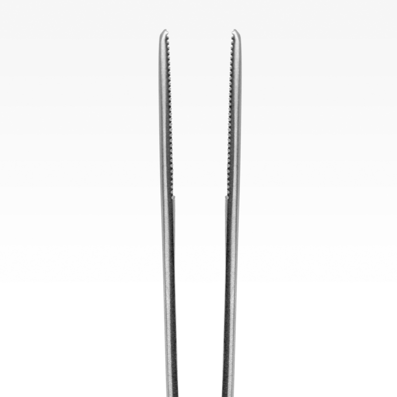 Curved Fine Tip Forceps 25cm