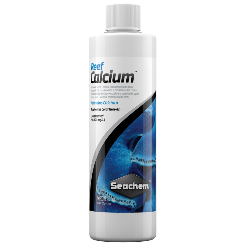Seachem Reef Calcium Liquid 250 mL – Calcium Supplement for Reef Aquariums