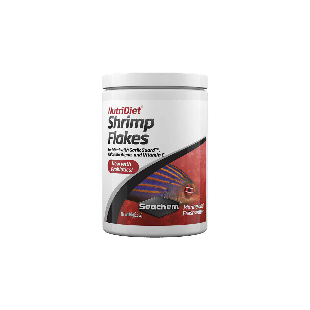 Seachem NutriDiet Shrimp Flakes w/Probiotics 100g