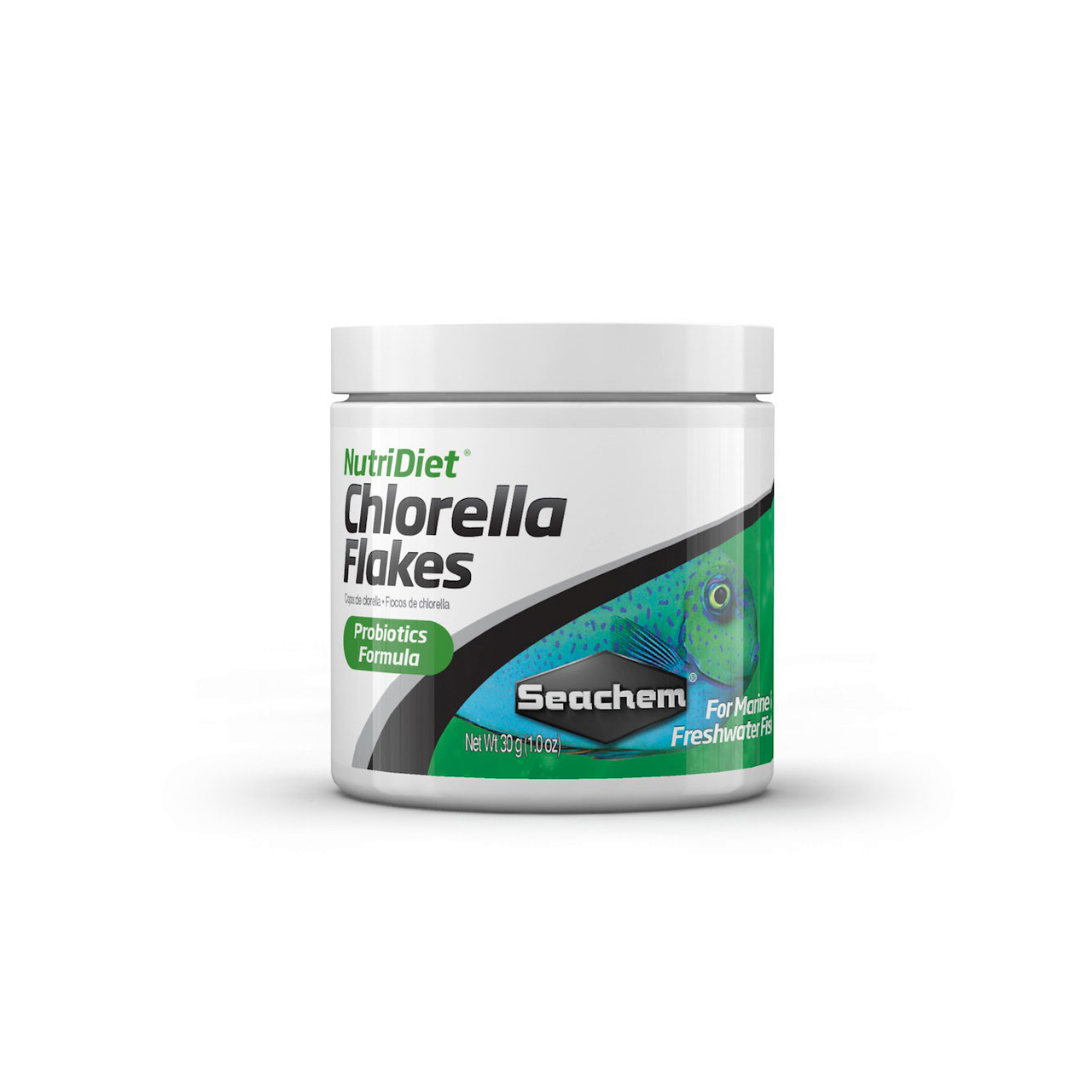 Seachem NutriDiet Chlorella Flakes w/Probiotics 30g