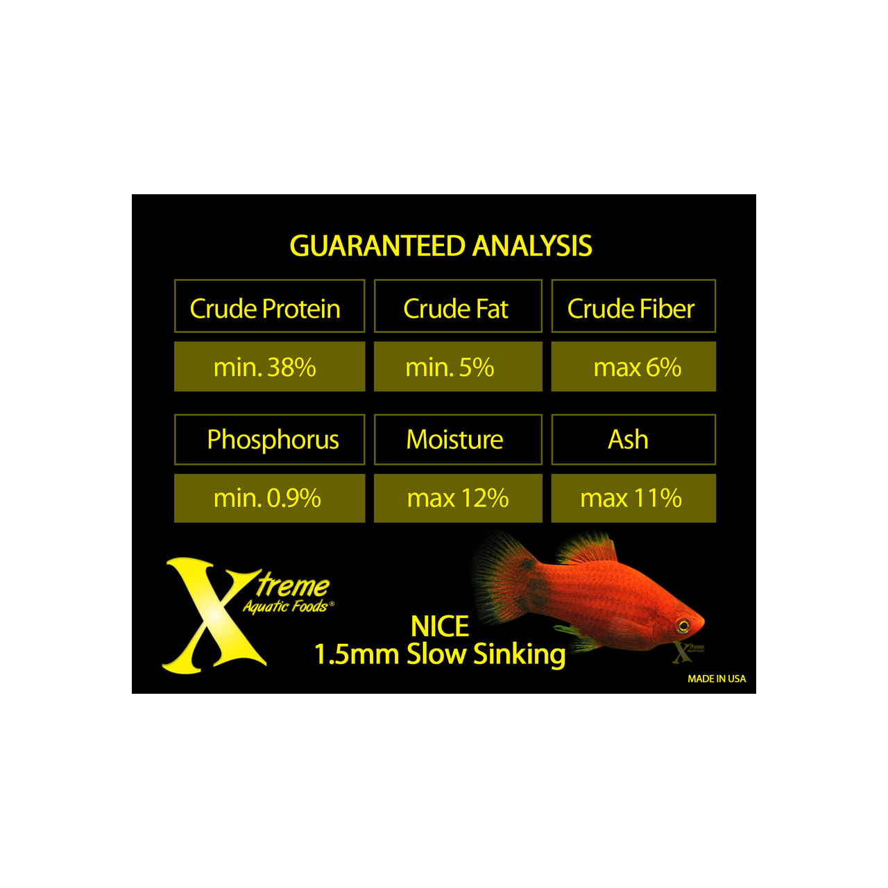 Xtreme NICE - 1.5mm Colour Enhancer Pellet 140g