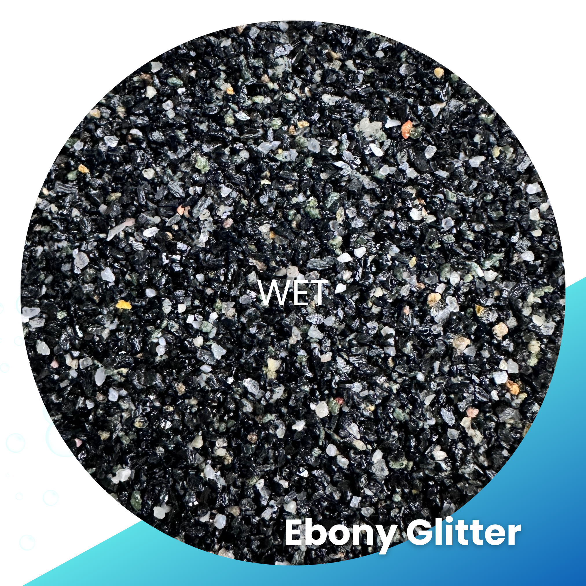 PureAquarium Natural Sand – Ebony Glitter