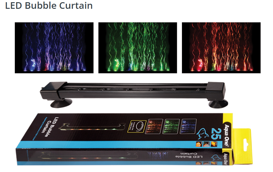 Aqua One Airstone LED Colour Changing 25cm