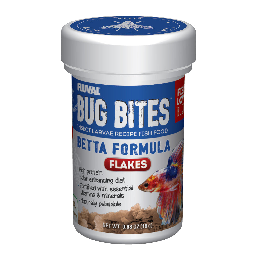 Fluval Bug Bites Betta Flakes 18g