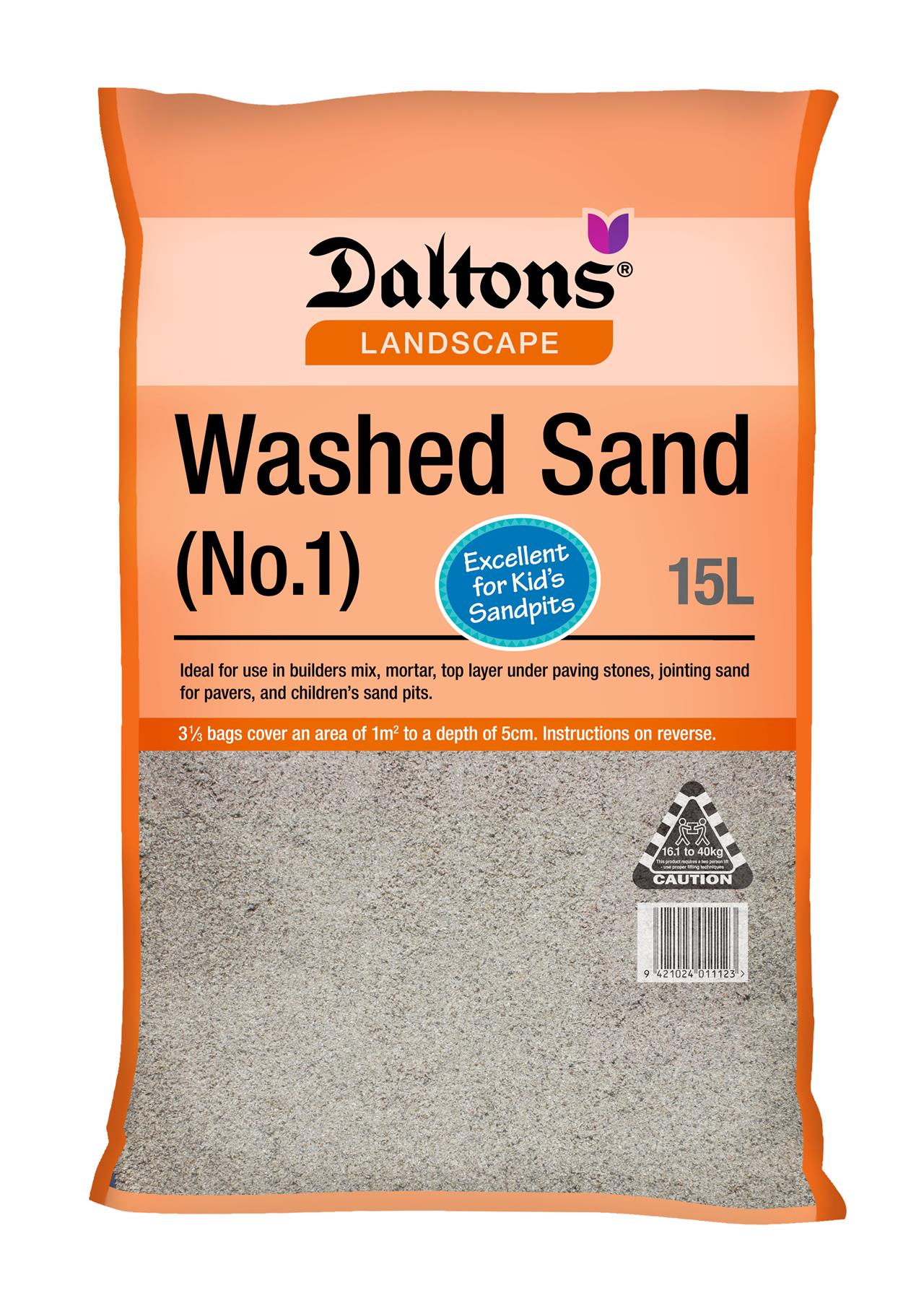 Daltons Washed Sand (No.1) 15L