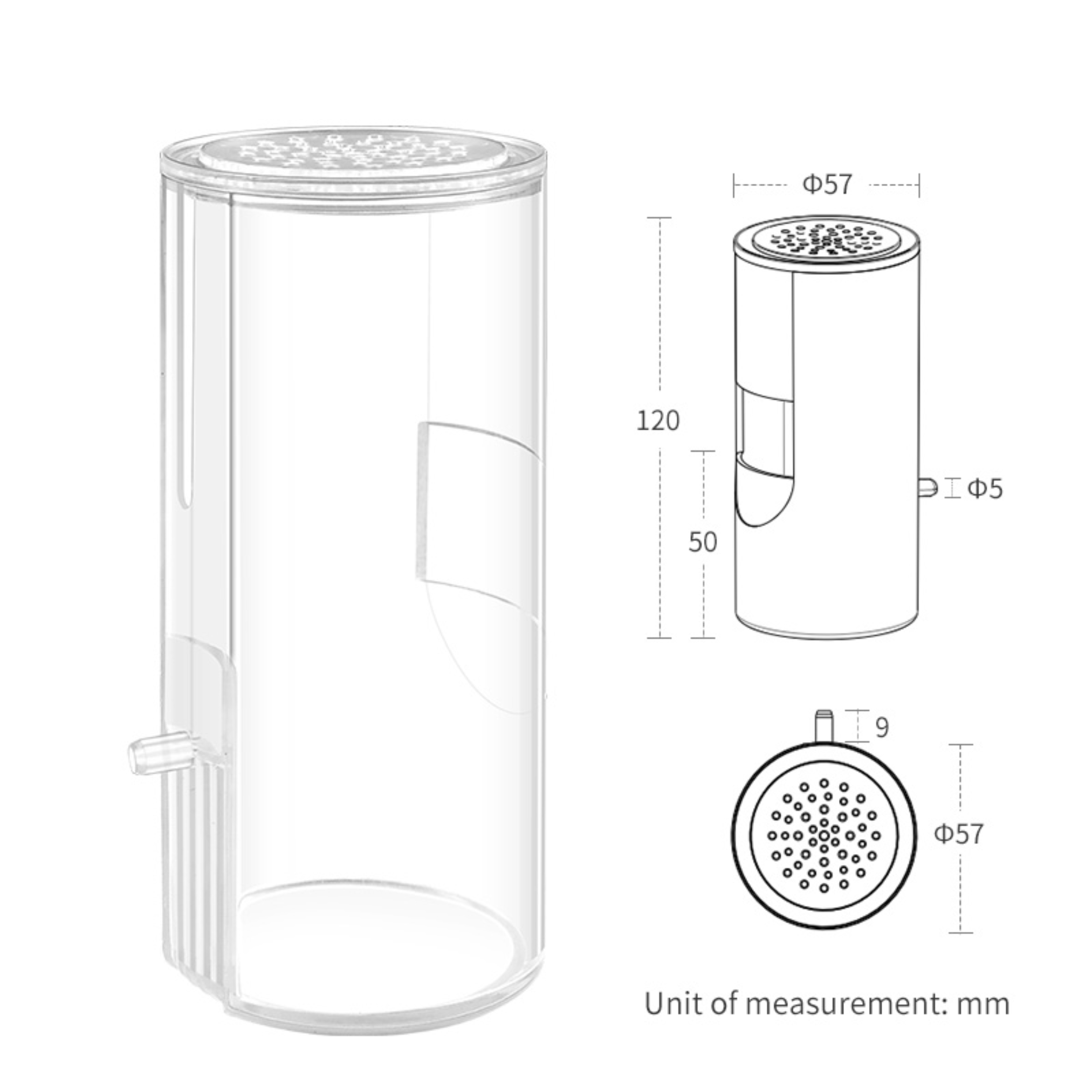 Week Aqua Ultrasonic Mister & Humidifier Set